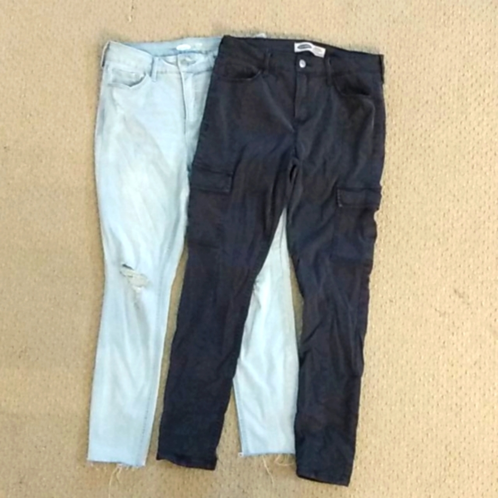 Old Navy Super Skinny Rockstar High Rise Jeans, 8
